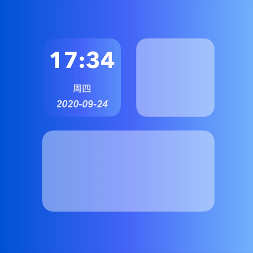 TimeWidget - calendar and time app icon
