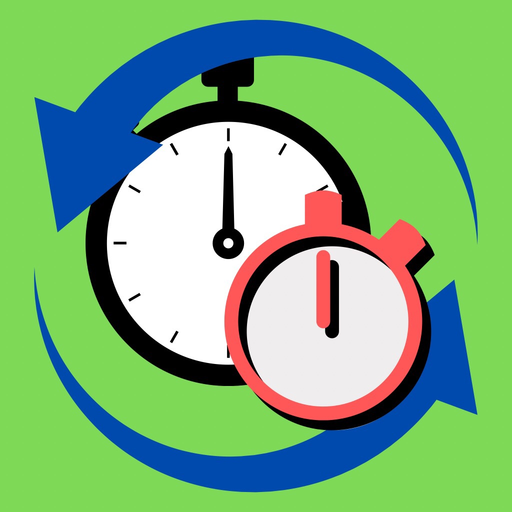 Custom Running Intervals app icon