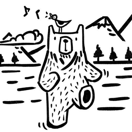 Bear Walking Pal: Step Counter app icon