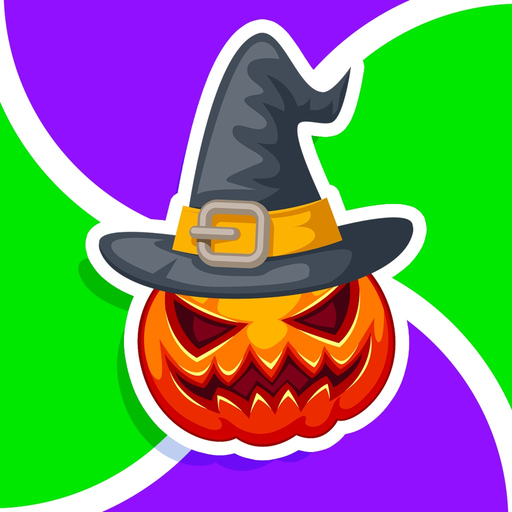 Halloween coloring for kids 3+ app icon