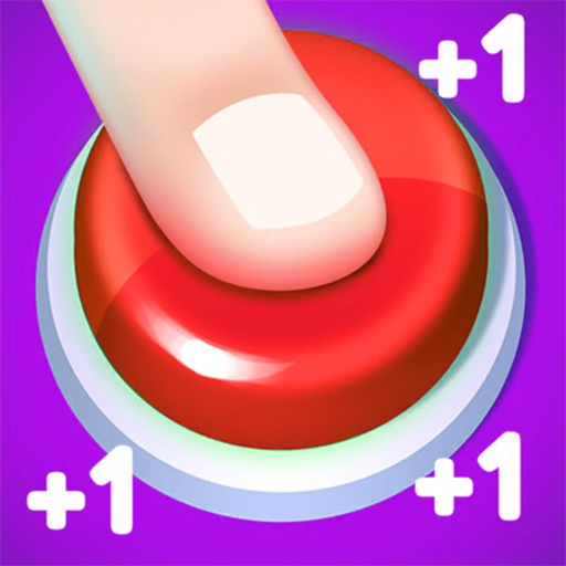Green button: Idle clicker app icon