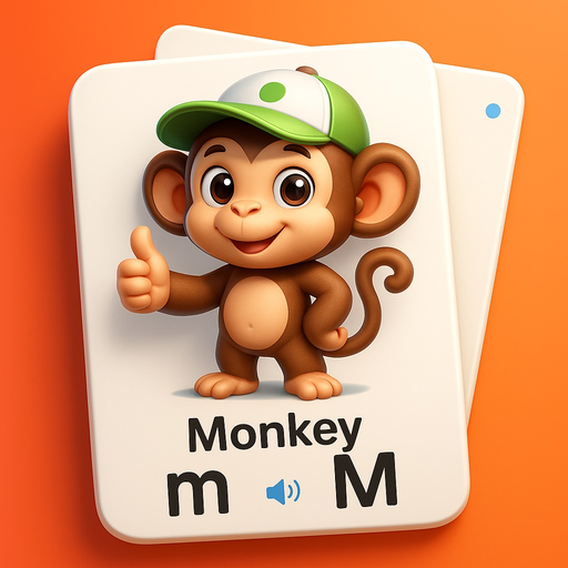 Alphabet Flashcards for Kids app icon