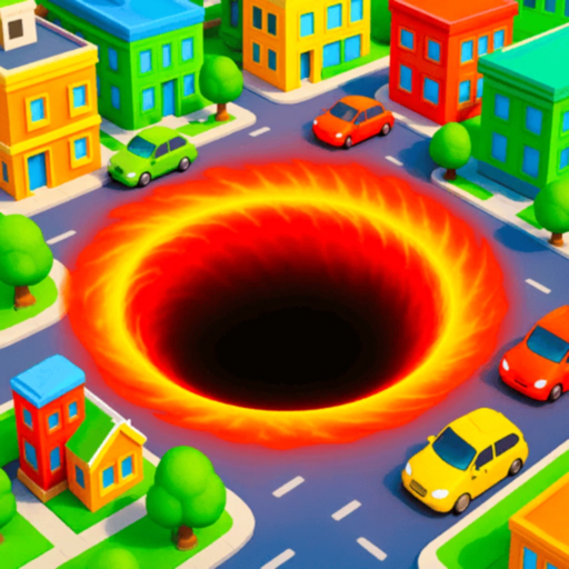 Holein. Black hole eat world app icon