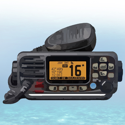 Maritime VHF Radio Operator app icon