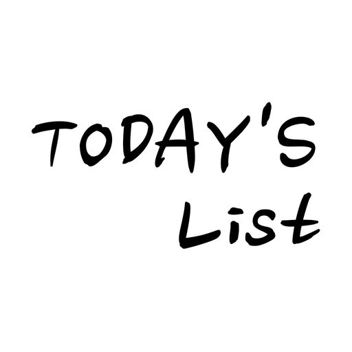 TodaysList - 您的一日生活管家 app icon
