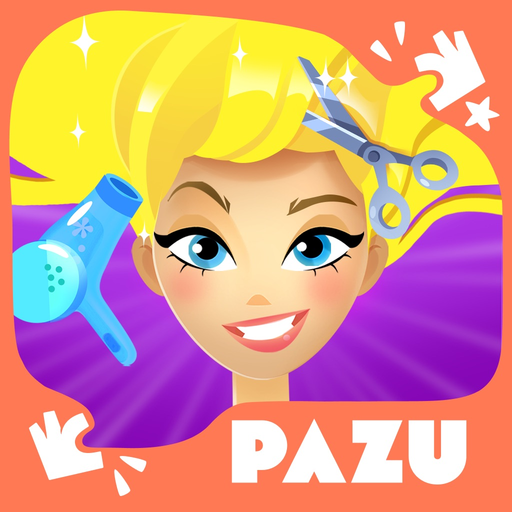 Girls Hair Salon Kids Games app icon