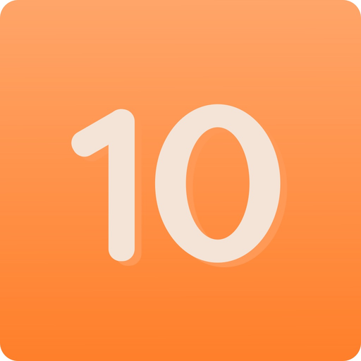 Ten Puzzle: merge numbers app icon