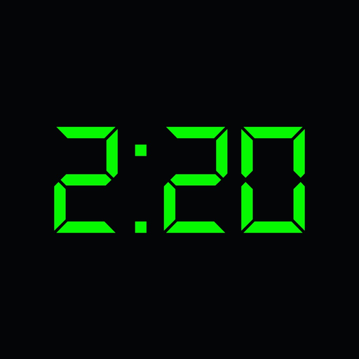 Digital Clock: Big LED app icon