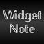Notes Widget, WidgetNote icon