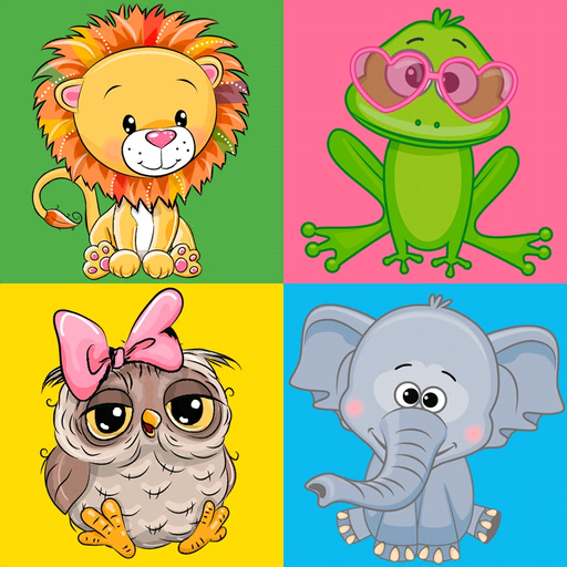 Funny Animals Memory Game app icon
