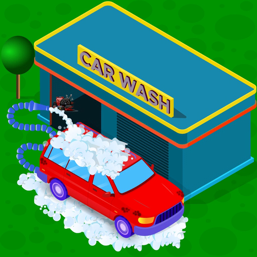 Car wash salon and garage app icon