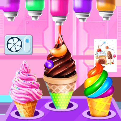 Ice Cream Maker Factory app icon