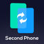 Second Phone: Share & Transfer icon