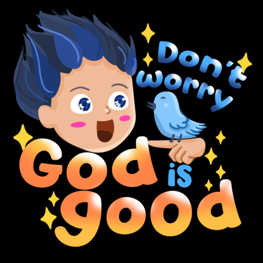 Christian Stickers - No Worry app icon