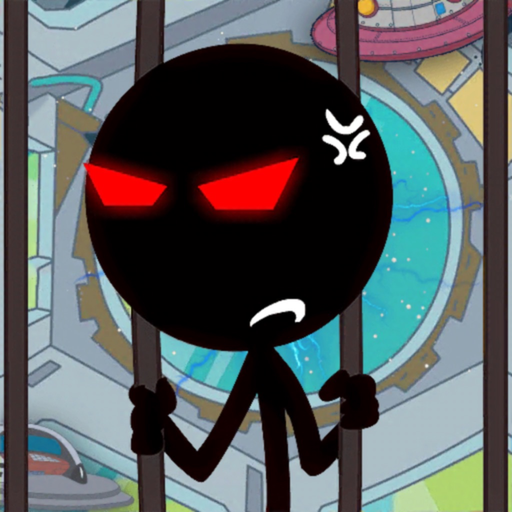 Stickman Prison Escape 3:Space app icon