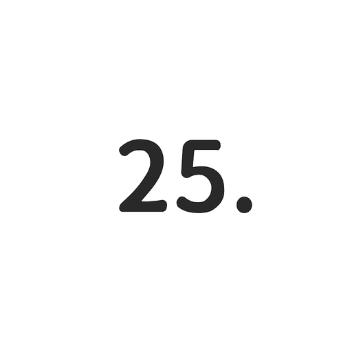 TwentyFive. 数字タップゲーム app icon