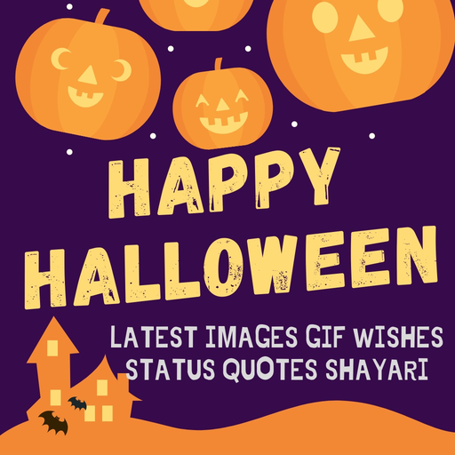 Halloween Wishes Gif Image Sms app icon