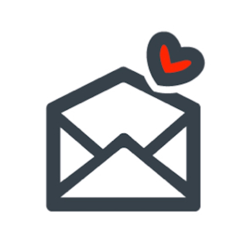 Handwritten letter app icon