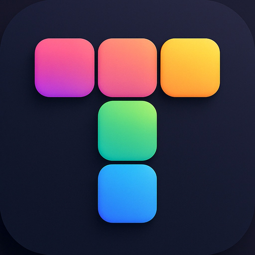 Tactris - tactical puzzle! app icon
