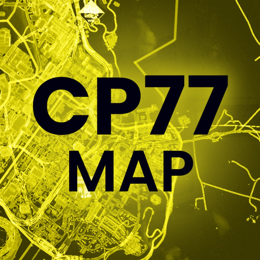 CP2077 Night City Map app icon