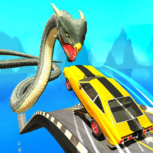 Mega Ramp High Jump Car Stunt app icon