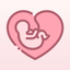 Future baby's gender planner icon