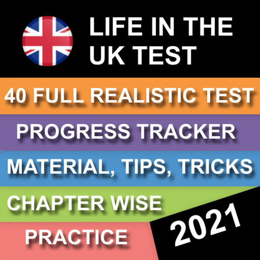 Life in the UK test HUB app icon