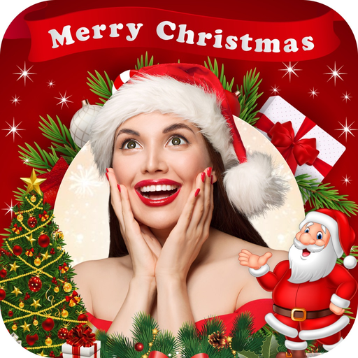 Christmas Photo Frame Studio app icon