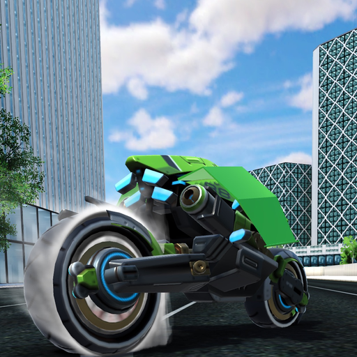 Flying Moto Pilot Simulator app icon