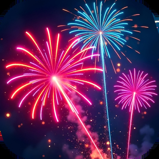 New Year Fireworks Fun app icon