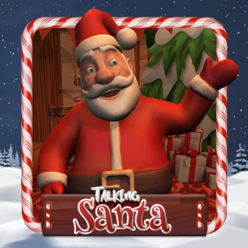 Talking with Santa Claus 3d app icon