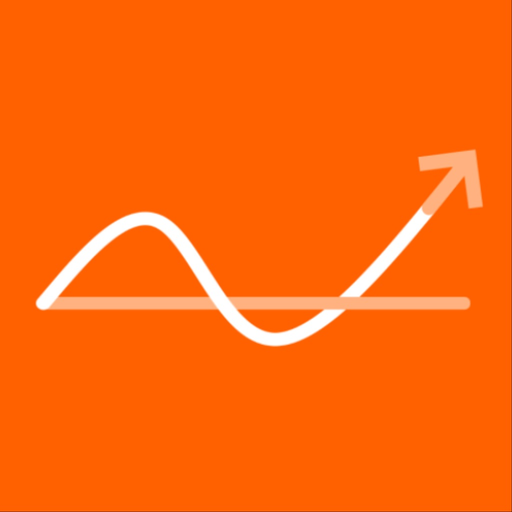 Stock market news tracker app icon