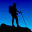 Trekking icon