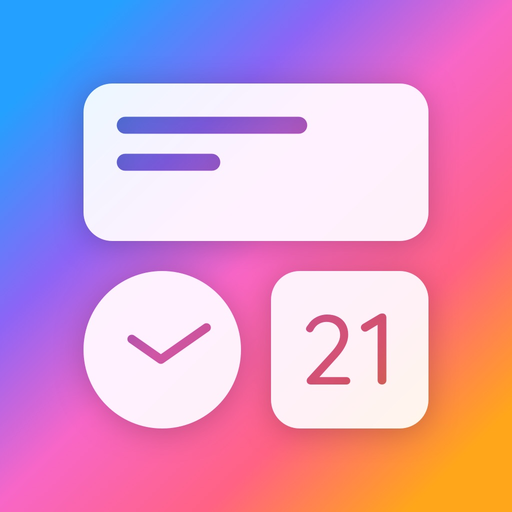 Widget+ Custom HomeScreen app icon