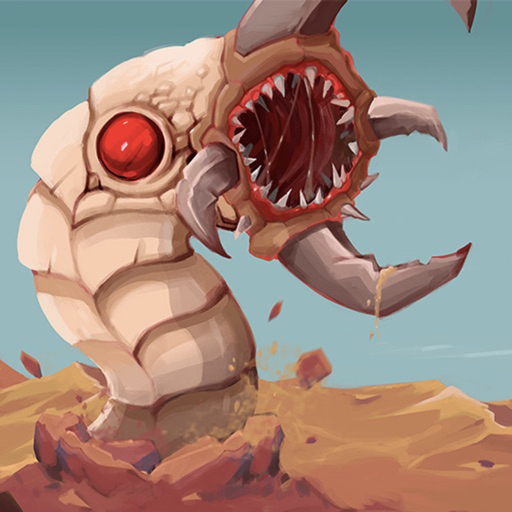 Deep Worm 2 Earthworm Dinosaur app icon