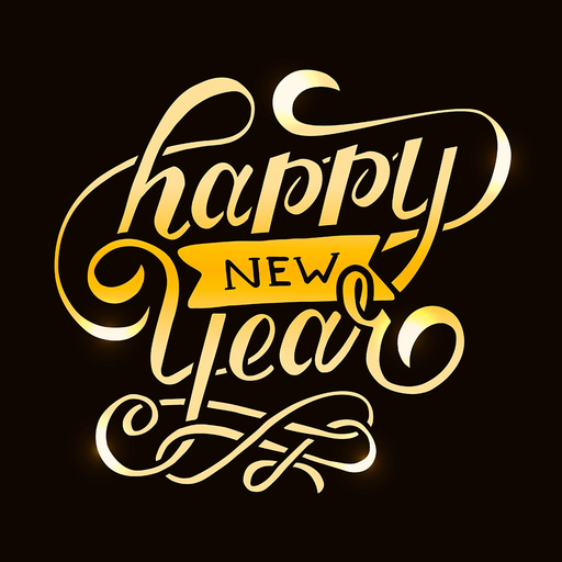 Happy New Year Christmas Pack! app icon