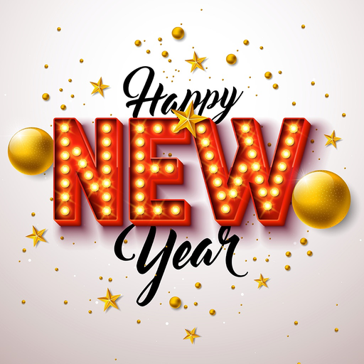 Happy New Year - 2025 Stickers app icon