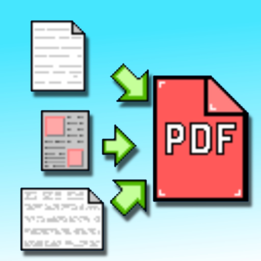 Homework to PDF app icon