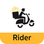 Happy Box Delivery Rider icon