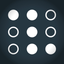 Binary Watch | Clock & Widget icon