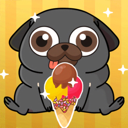 Puppy pals and ice cream app icon