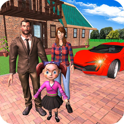 Virtual Happy Dad Family app icon