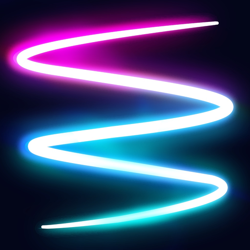 NeonArt Spiral Photo Editor app icon