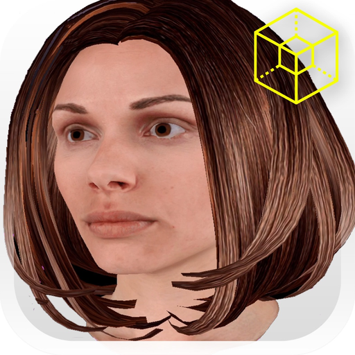 Virtual Hair 3D app icon