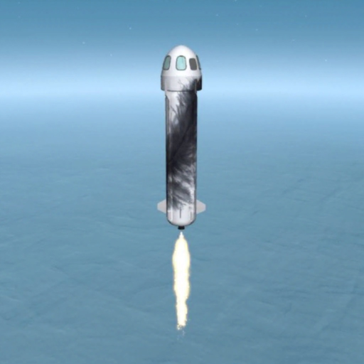 Space Blue Launch app icon