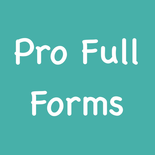 Pro Full Forms app icon