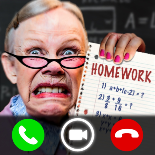 Scary Teacher Call Prank app icon