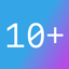 Make 10+ icon