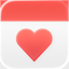 Import health into calendar icon