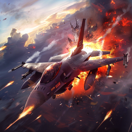 Sky Fighters: Airplane Games app icon